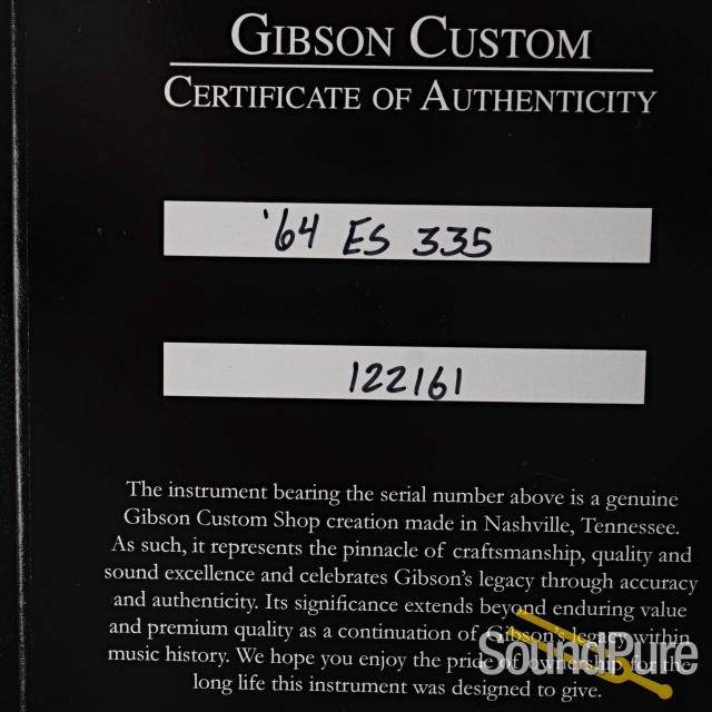 Gibson CS ES-335 '64 Reissue Electric Guitar #122161 - Used — image 6