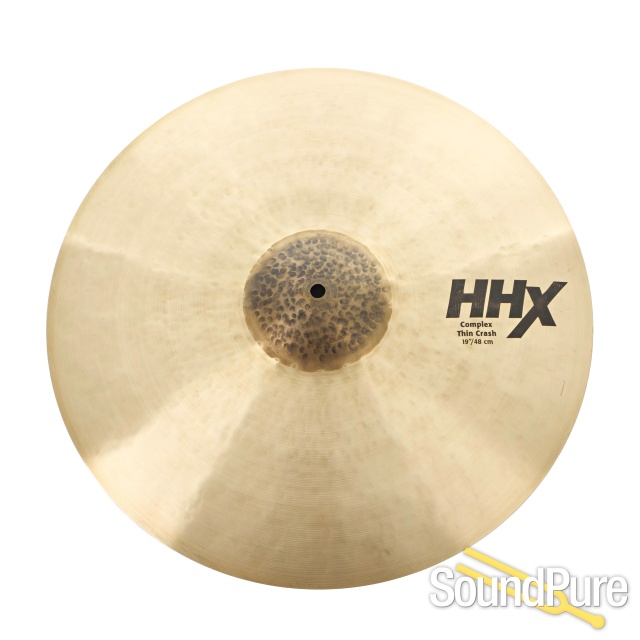 Sabian HHX 19" Complex Thin Crash Cymbal - Used — image 1