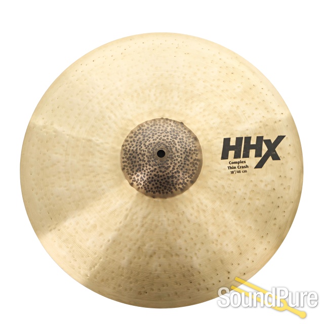 Sabian HHX 18" Complex Thin Crash Cymbal - Used — image 1