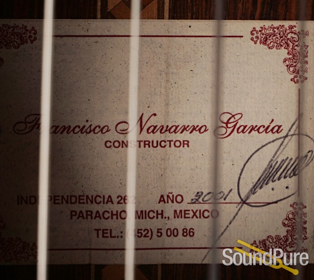 Francisco Navarro Classical Concert Model Guitar #N/A - Used — image 8