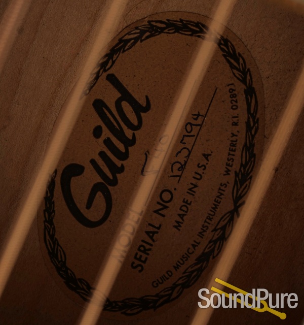 1975 Guild F-40 Acoustic Guitar #123794 - Used — image 7