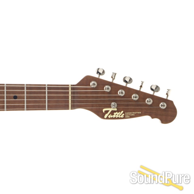 Tuttle Tuned T Black HS Electric Guitar #919 — image 8