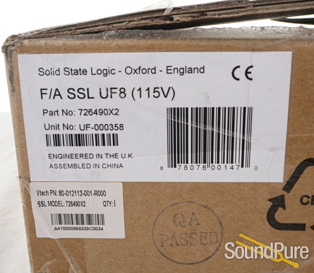 Solid State Logic UF8 Motorized DAW Controller - Used — image 2