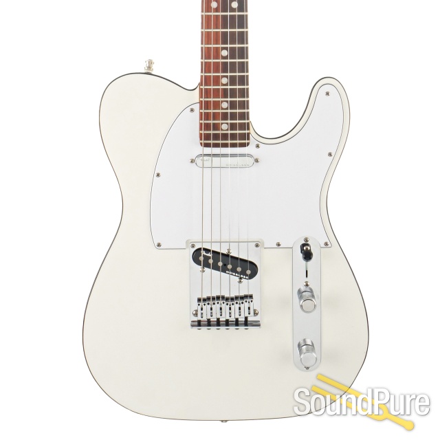 Fender Ultra Tele Arctic Pearl Guitar #US23202495 - Used — image 1