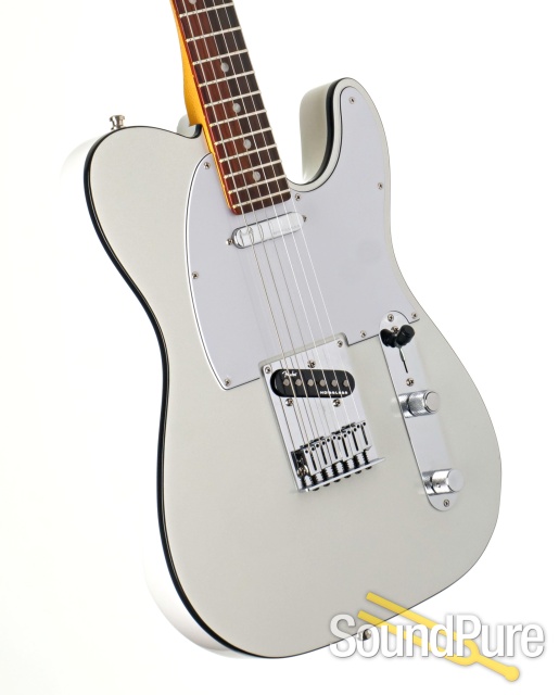 Fender Ultra Tele Arctic Pearl Guitar #US23202495 - Used — image 9