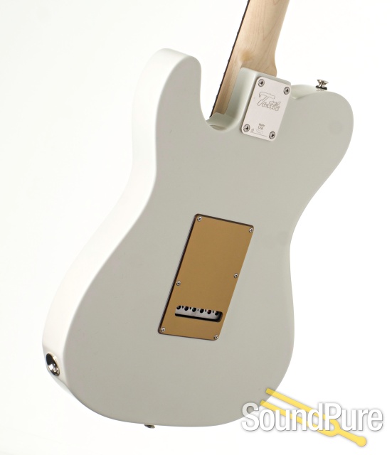 Tuttle Tuned ST Olympic White Electric Guitar #920 — image 3
