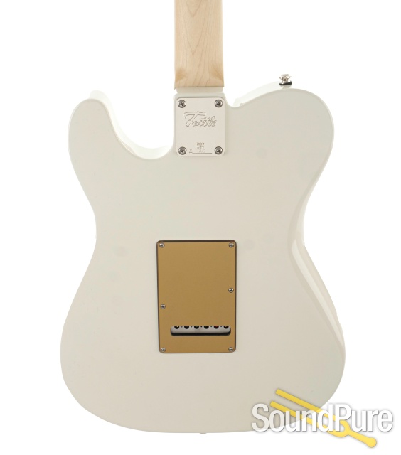 Tuttle Tuned ST Olympic White Electric Guitar #920 — image 4