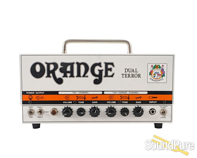 Orange Dual Terror 30/15 Watt Amp Head - Used — image 1