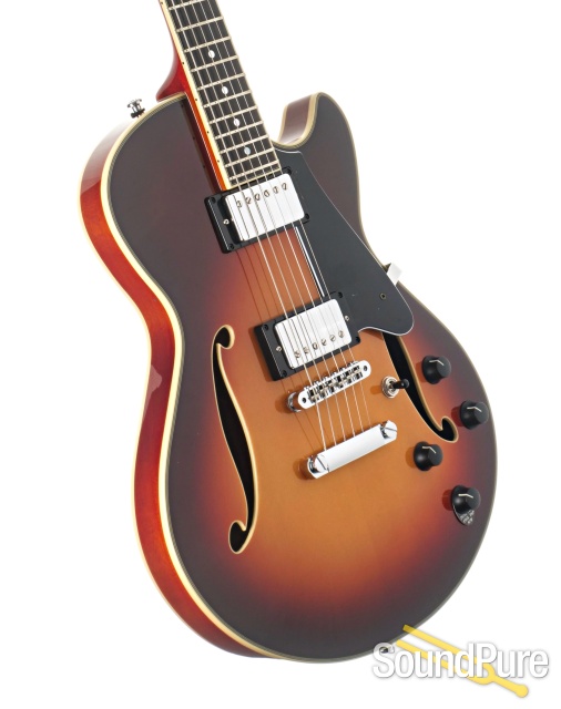 Comins GCS-1ES Autumn Burst Semi-Hollow Electric #112355 — image 2