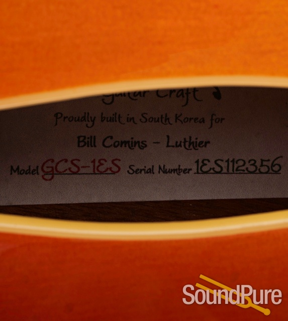 Comins GCS-1ES Violin Burst Semi-Hollow Electric #112356 — image 7