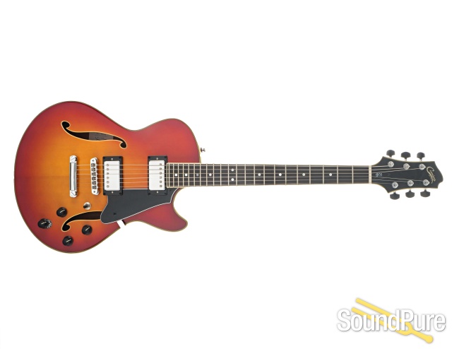 Comins GCS-1ES Violin Burst Semi-Hollow Electric #112356 — image 9