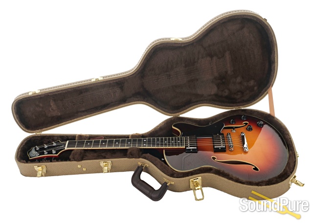 Comins GCS-1ES Autumn Burst Semi-Hollow Electric #112354 — image 5
