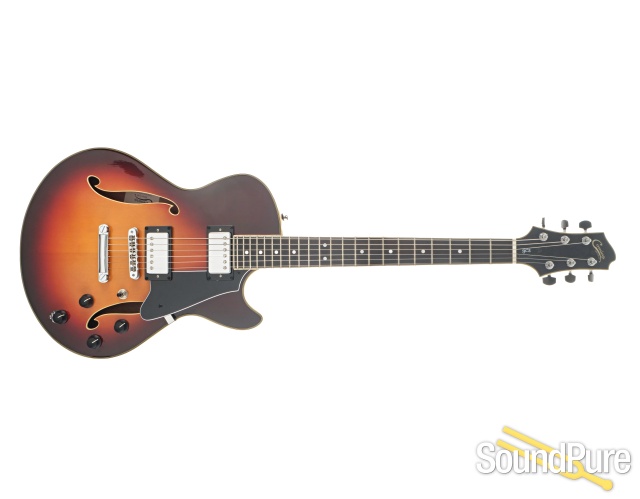 Comins GCS-1ES Autumn Burst Semi-Hollow Electric #112354 — image 9