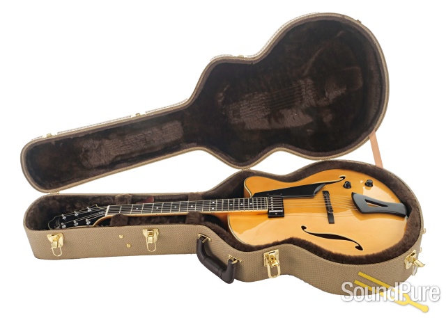 Comins GCS-16-1 Vintage Blonde Archtop Guitar #118254 — image 6