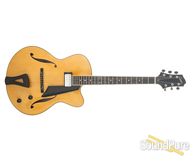 Comins GCS-16-1 Vintage Blonde Archtop Guitar #118254 — image 9