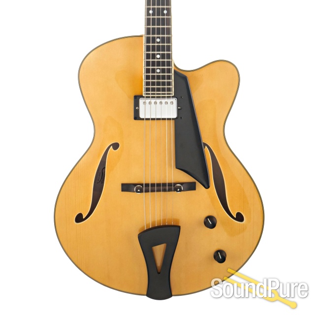 Comins GCS-16-1 Vintage Blonde Archtop Guitar #118254 — image 1