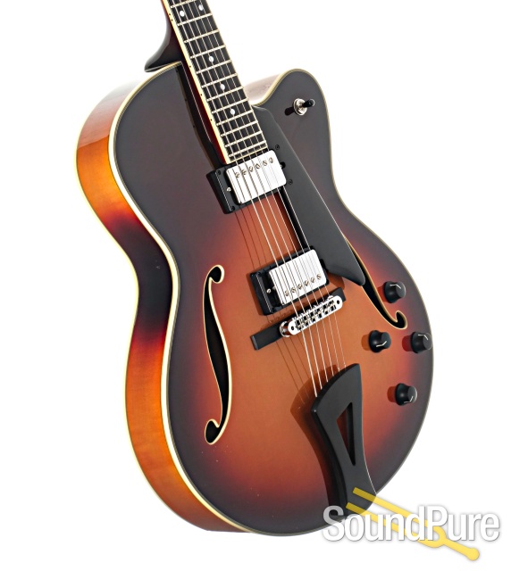 Comins GCS-16-2 Autumn Burst Archtop Guitar #218089 — image 2