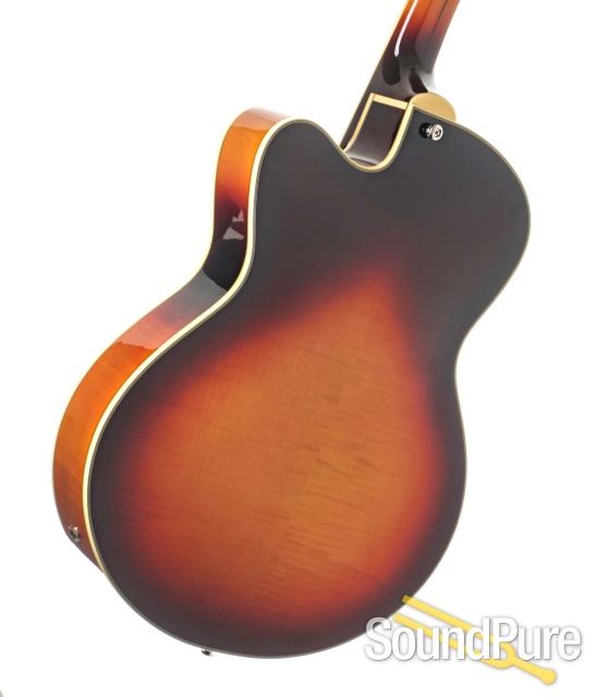 Comins GCS-16-2 Autumn Burst Archtop Guitar #218089 — image 3