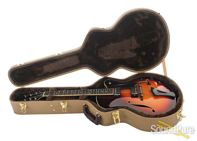 Comins GCS-16-2 Autumn Burst Archtop Guitar #218089 — image 5