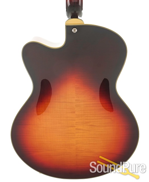 Comins GCS-16-2 Autumn Burst Archtop Guitar #218089 — image 6