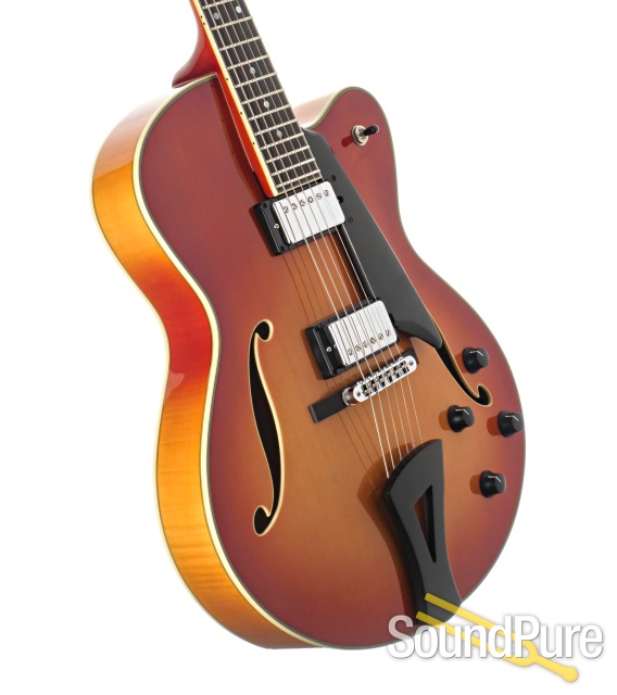 Comins GCS-16-2 Violin Burst Archtop Guitar #218082 — image 2