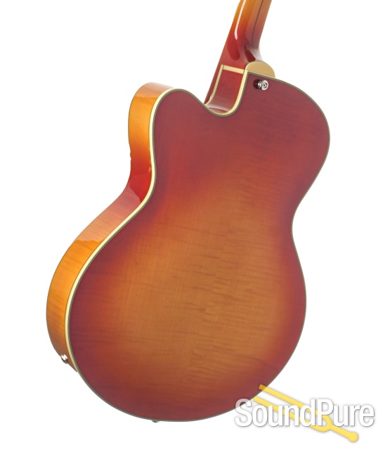 Comins GCS-16-2 Violin Burst Archtop Guitar #218082 — image 3