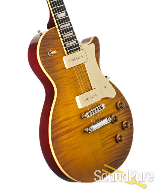 Heritage CCH150 P90's Lemon Burst Guitar #HCH240362 - Used — image 2