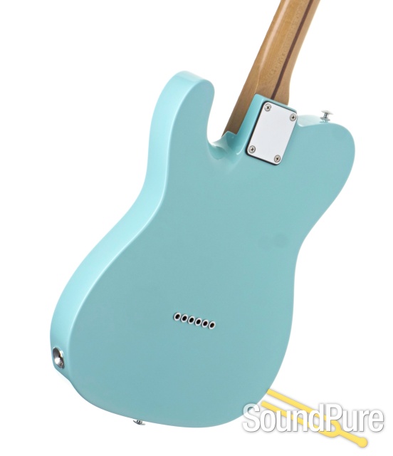 Suhr Custom Classic T Daphne Blue Guitar #18092 - Used — image 3