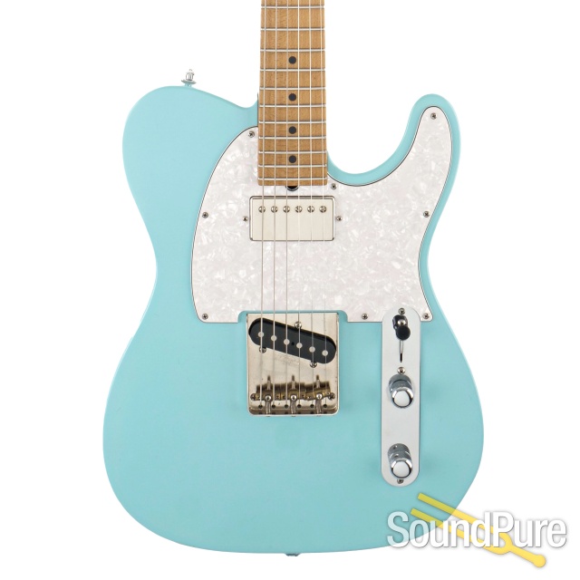 Suhr Custom Classic T Daphne Blue Guitar #18092 - Used — image 1