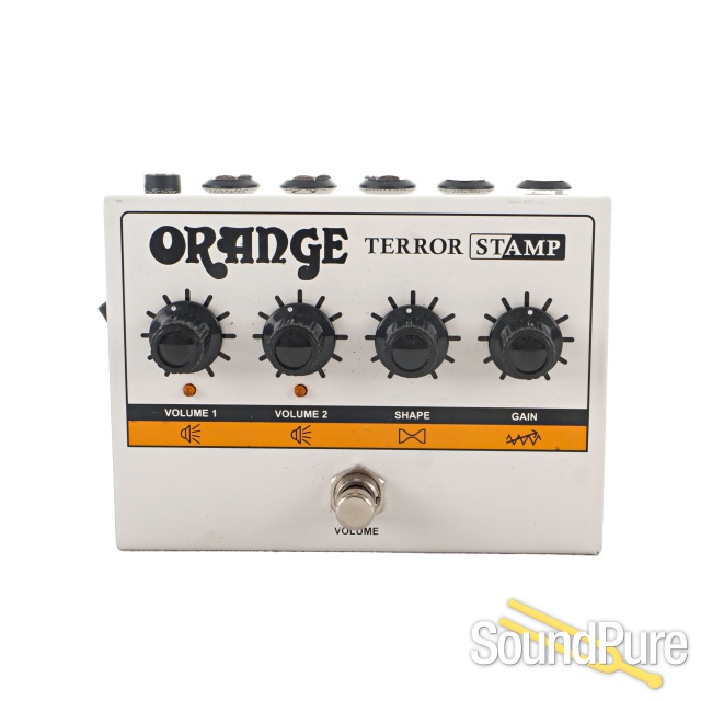 Orange Terror Stamp Amp Pedal - Used — image 1