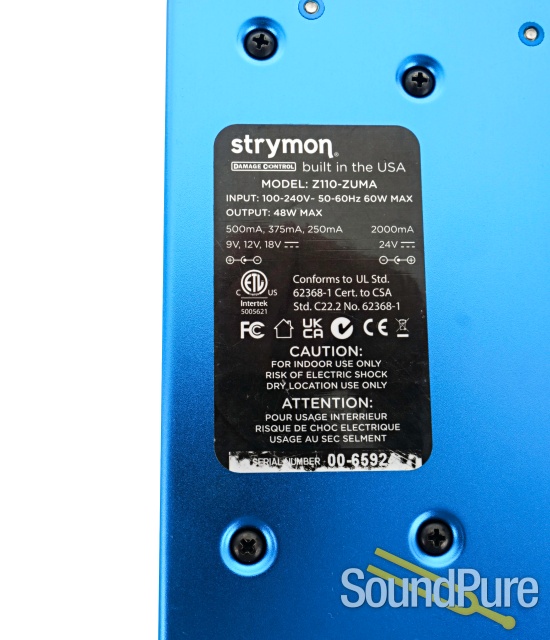 Strymon Zuma High Current DC Power Supply - Used — image 3