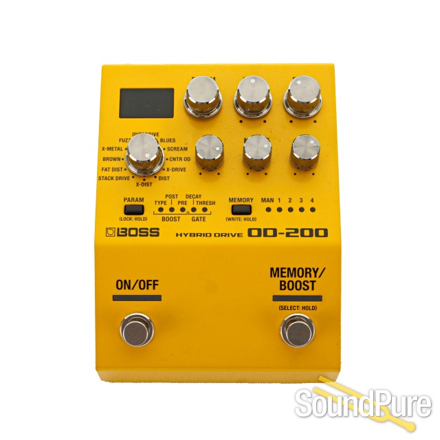 Boss OD-200 Overdrive Guitar Effects Pedal - Used — image 1