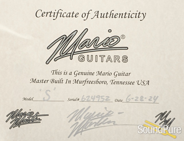 Mario Custom S Olympic White Brazilian Fingerboard #624952 — image 5