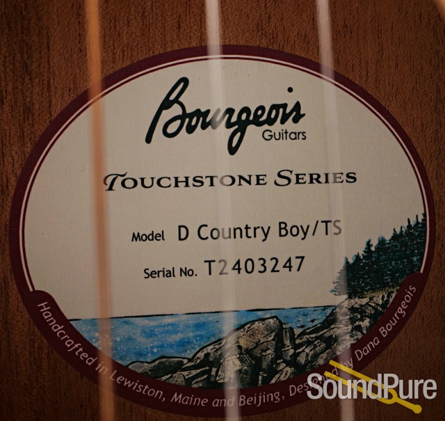Bourgeois Touchstone D Country Boy Guitar #T2403247 - Used — image 8