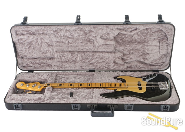 Fender Am Ultra Jazz Bass Texas Tea #US2100224215 - Used — image 4