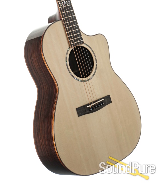 Huss & Dalton CM Italian Spruce/EIR Guitar #6121 - Used — image 2