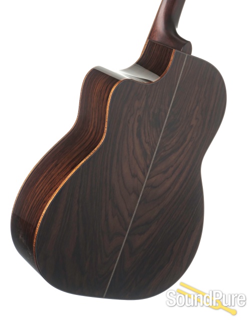 Huss & Dalton CM Italian Spruce/EIR Guitar #6121 - Used — image 3