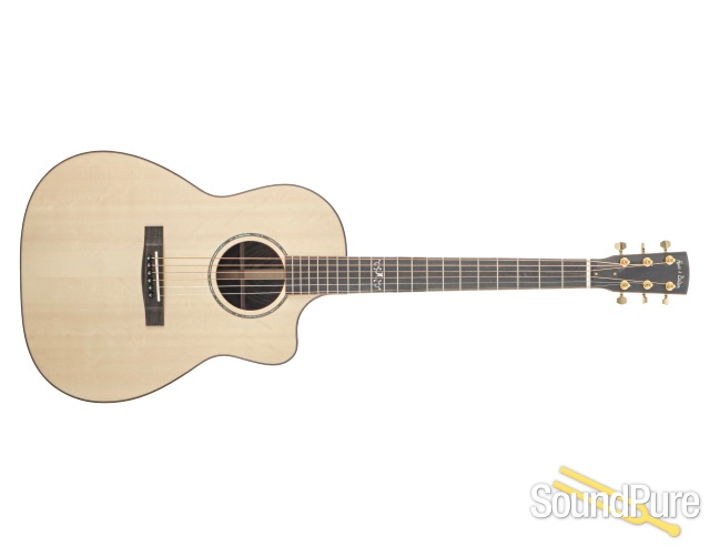 Huss & Dalton CM Italian Spruce/EIR Guitar #6121 - Used — image 8