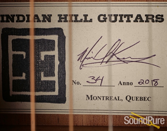 Indian Hill Concert Acoustic Guitar #34 - Used — image 7