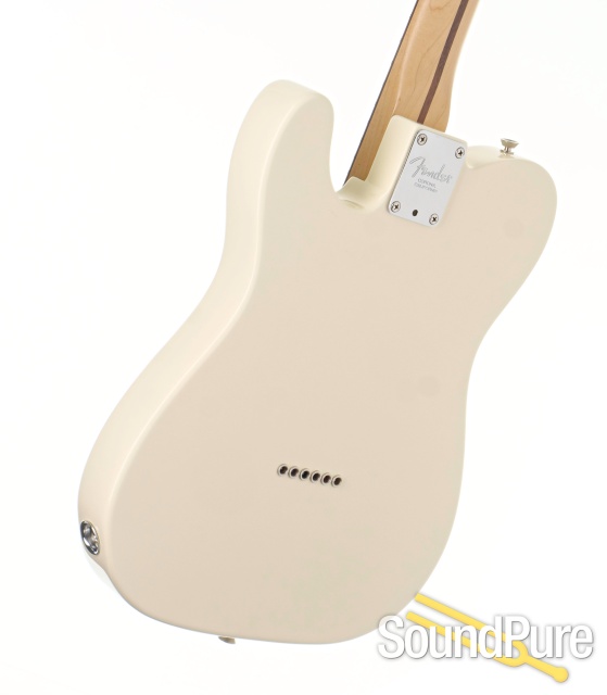 Fender Am Pro Tele Olympic White Guitar #US16085413 - Used — image 3