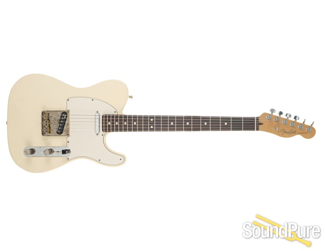 Fender Am Pro Tele Olympic White Guitar #US16085413 - Used — image 9