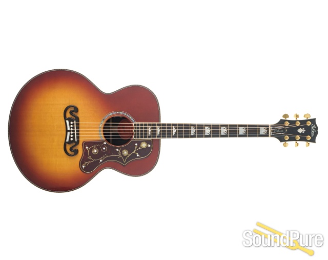 Gibson SJ-200 Deluxe Acoustic Guitar #20192082 - Used — image 9