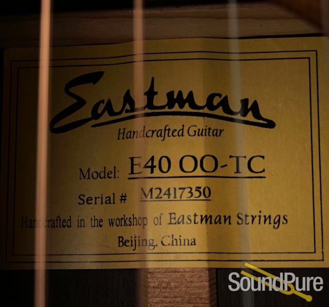 Eastman E40OO-TC Acoustic Guitar #M2417350 — image 7