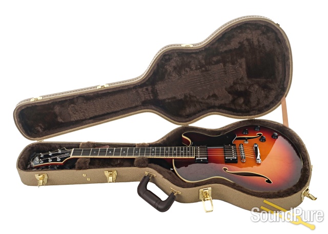 Comins GCS-1ES Autumn Burst Electric Guitar #112338 - Used — image 5