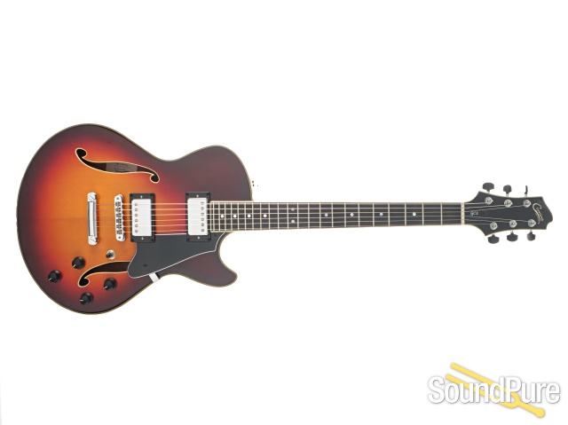 Comins GCS-1ES Autumn Burst Electric Guitar #112338 - Used — image 8