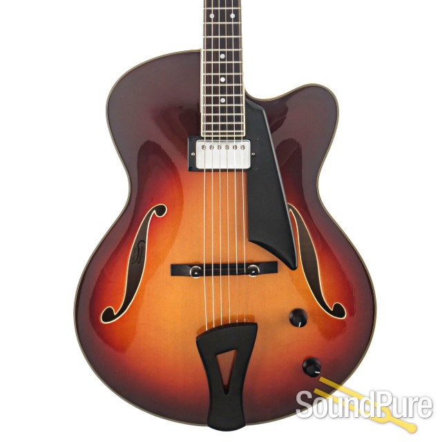 Comins GCS-16-1 Autumn Burst Archtop Guitar #118128 - Used — image 1