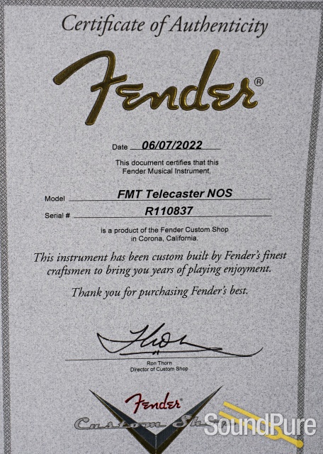 Fender Custom Shop Artisan Telecaster #R110837 - Used — image 4
