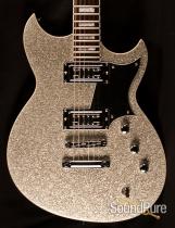 Reverend Sensei RT Silver Metal Flake Electric Guitar Reverend Sensei RT Silver Metal Flake Electric Guitar