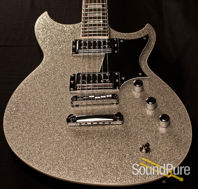Reverend Sensei RT Silver Metal Flake Electric Guitar — image 8