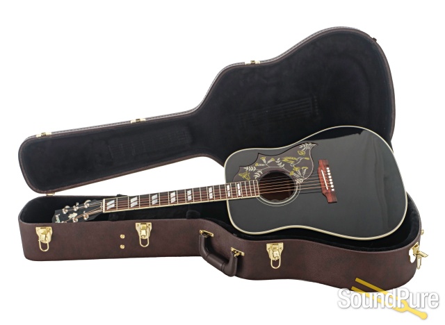 Gibson Hummingbird Ebony Acoustic Guitar #22391076 - Used — image 4